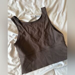 Women's Black Reversible Lulu Dupe Top